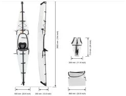 AirCanoe Foldable Kayak 3.9 10 AirCanoe Foldable Kayak 3.9 -Équipement De Surf aircanoe foldable kayak 3 9 white white 2 1