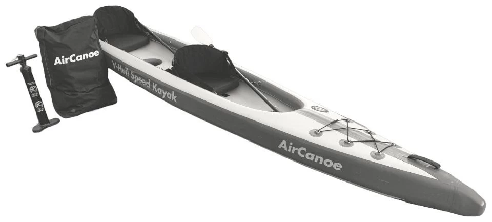 AirCanoe V-Hull Speed Kayak 7 AirCanoe V-Hull Speed Kayak – Image 5