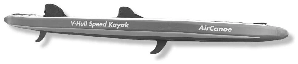 AirCanoe V-Hull Speed Kayak 6 AirCanoe V-Hull Speed Kayak – Image 4