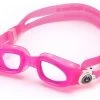 Aqua Sphere Moby Kid Clear Lens Pink-White -Équipement De Surf aqua sphere moby kid clear lens pink white 0 1