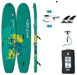 Aquatone Jungle 13'0 - SUP Only Green -Équipement De Surf aquatone jungle 13 0 sup only green 2