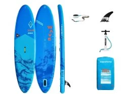 Aquatone Wave Plus 11'0" SUP Only Blue -Équipement De Surf aquatone wave plus 11 0 sup only blue 0 1