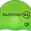 ARENA Arena High Visibility Swim Cap Fluo-Green -Équipement De Surf arena high visibility swim cap fluo green 0