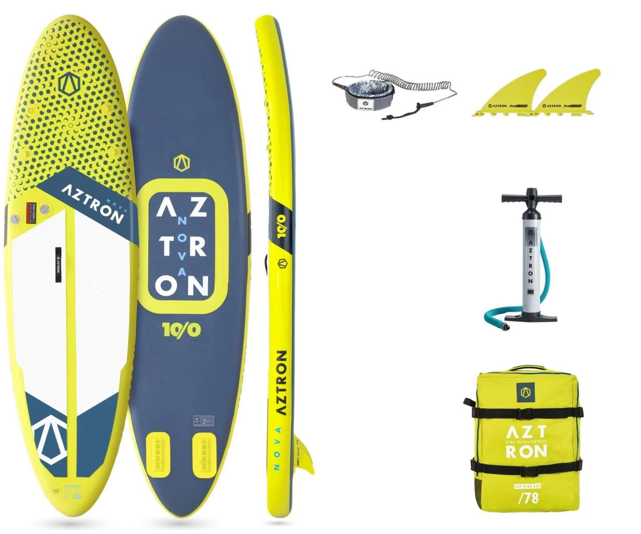 Aztron Nova 2.0 Compact 10'0" Sup Only Black-Yellow 3 Aztron Nova 2.0 Compact 10'0" Sup Only Black-Yellow
