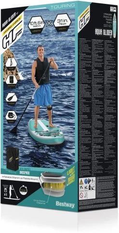 Bestway Hydro-Force Aqua Glider 10'6 Set -Équipement De Surf bestway hydro force aqua glider 10 6 set 4