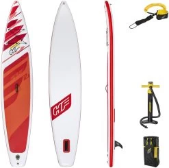 Bestway Hydro-Force Fastblast 12'6 Tech SUP Only Red 15 Bestway Hydro-Force Fastblast 12'6 Tech SUP Only Red -Équipement De Surf bestway hydro force fastblast 12 6 tech sup only red 2