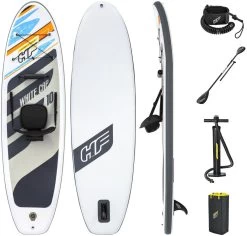 Bestway Hydro-Force White Cap 10'0 Convertible Set -Équipement De Surf bestway hydro force white cap 10 0 convertible set 0 1