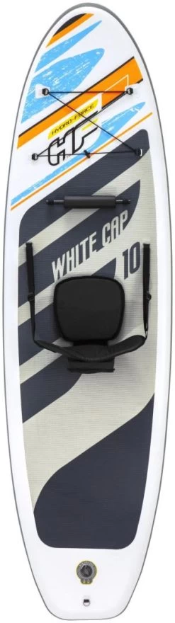 Bestway Hydro-Force White Cap 10'0 Convertible Set -Équipement De Surf bestway hydro force white cap 10 0 convertible set 1