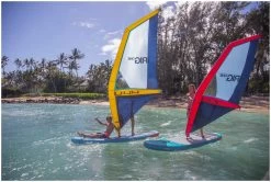 Duotone Irig One IInflatable Windsurf Sail S -Équipement De Surf duotone irig one inflatable windsurf sail s white orange 1 1