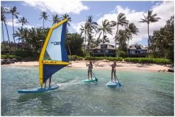 Duotone Irig One IInflatable Windsurf Sail S -Équipement De Surf duotone irig one inflatable windsurf sail s white orange 3