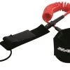 Naish Board Coil Leash 5'0" Black -Équipement De Surf naish board coil leash 5 0 black 0