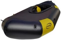 Nortik TrekRaft Expedition Avec Afdekzeil Packraft Yellow-Black -Équipement De Surf nortik trekraft expedition met afdekzeil packraft yellow black 1