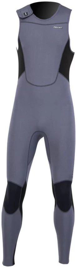 Prolimit SUP Long John 1.5 Mm Velcro/Zodiac -Équipement De Surf pro limit sup long john 1 5 mm velcro zodiac grey black 1