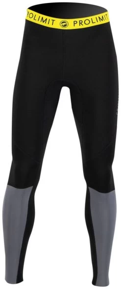 Prolimit Neoprene Longpants 2mm Airmax -Équipement De Surf prolimit neoprene longpants 2mm airmax black yellow 46 xs black yellow 1 7