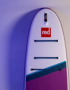 Red Paddle Co. Red Paddle Co 10'6 Ride MSL Inflatable SUP + Cruiser Tough Paddle White-Purple-Dark Blue -Équipement De Surf red paddle co 10 6 ride msl inflatable sup hybrid tough paddle white purple dark blue 3