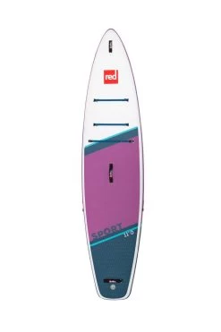 Red Paddle Co. Red Paddle Co 11'0 Sport MSL Inflatable SUP + Hybrid Tough Paddle White-Purple-Dark Blue -Équipement De Surf red paddle co 11 0 sport msl inflatable sup hybrid tough paddle white purple dark blue 3