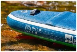 Red Paddle Co. Red Paddle Co 11'0 Wild MSL Inflatable SUP White-Teal-Dark Blue -Équipement De Surf red paddle co 11 0 wild msl inflatable sup white teal dark blue 5