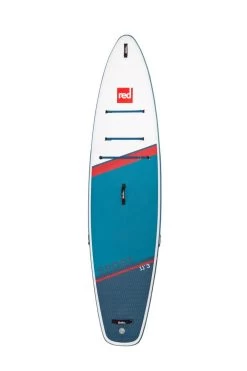 Red Paddle Co. Red Paddle Co 11'3 Sport MSL Inflatable SUP + Hybrid Tough Paddle White-Blue-Dark Blue -Équipement De Surf red paddle co 11 3 sport msl inflatable sup hybrid tough paddle white blue dark blue 1