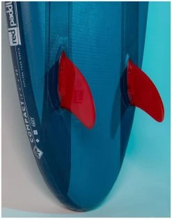 Red Paddle Co. Red Paddle Co 12'0 Compact MSL Inflatable SUP White-Teal-Dark Blue -Équipement De Surf red paddle co 12 0 compact msl inflatable sup white teal dark blue 2