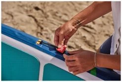 Red Paddle Co. Red Paddle Co 12'0 Compact MSL Inflatable SUP White-Teal-Dark Blue -Équipement De Surf red paddle co 12 0 compact msl inflatable sup white teal dark blue 5