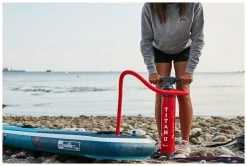 Red Paddle Co. Red Paddle Co 12’8 Sport MSL Inflatable SUP White-Blue-Dark Blue -Équipement De Surf red paddle co 12 6 sport msl inflatable sup white blue dark blue 7