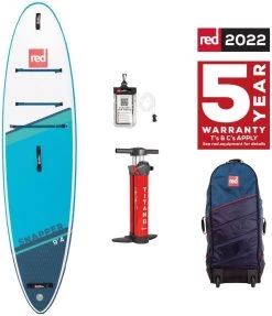 Red Paddle Co. Red Paddle Co 9'4 Snapper MSL Kids Inflatable SUP White-Blue-Dark Blue -Équipement De Surf red paddle co 9 4 snapper msl kids inflatable sup white blue dark blue 4