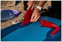 Red Paddle Co. Red Paddle Co 9'6 Compact MSL Inflatable SUP White-Teal-Dark Blue -Équipement De Surf red paddle co 9 6 compact msl inflatable sup white teal dark blue 10