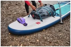 Red Paddle Co. Red Paddle Co 9'6 Compact MSL Inflatable SUP White-Teal-Dark Blue -Équipement De Surf red paddle co 9 6 compact msl inflatable sup white teal dark blue 9