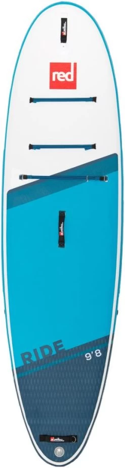 Red Paddle Co. Red Paddle Co 9'8 Ride MSL Inflatable SUP White-Blue-Dark Blue -Équipement De Surf red paddle co 9 8 ride msl inflatable sup white blue dark blue 2