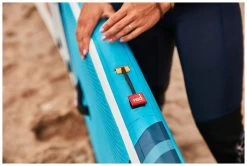 Red Paddle Co. Red Paddle Co 9'8 Ride MSL Inflatable SUP White-Blue-Dark Blue -Équipement De Surf red paddle co 9 8 ride msl inflatable sup white blue dark blue 7