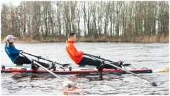Row On Air 2 Personnes RowMotion Yoke Flat + Dude 18' + 2P Divisible Avirons -Équipement De Surf row on air 2 persoons rowmotion yoke flat dude 18 2p deelbare riemen 2 1
