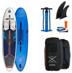 STX I-Sup Hybrid Freeride 11'6" X 32 X 6' Sup Only -Équipement De Surf stx isup hybrid freeride 11 6 x 32 x 6 sup only blue orange 280 l blue orange 0 1
