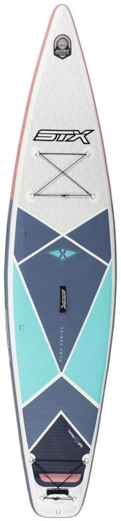 STX I-Sup Tourer Pure 14'0'' X 29'' X 5'' Navy-Rose -Équipement De Surf stx isup tourer pure 14 0 x 29 x 5 navy rose 1